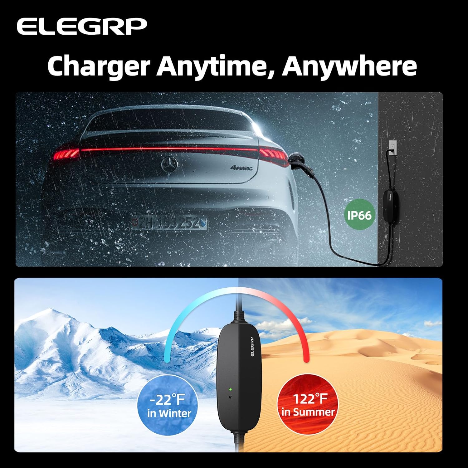 ELEGRP J1772 Ac Fast EV Car Ch - Home Ev Charger ulasan dan harga