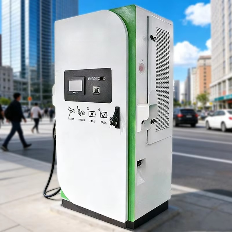 60kw  CCS2+CHAdeMO OCPP Fast C - Fast Ev Charger ulasan dan harga