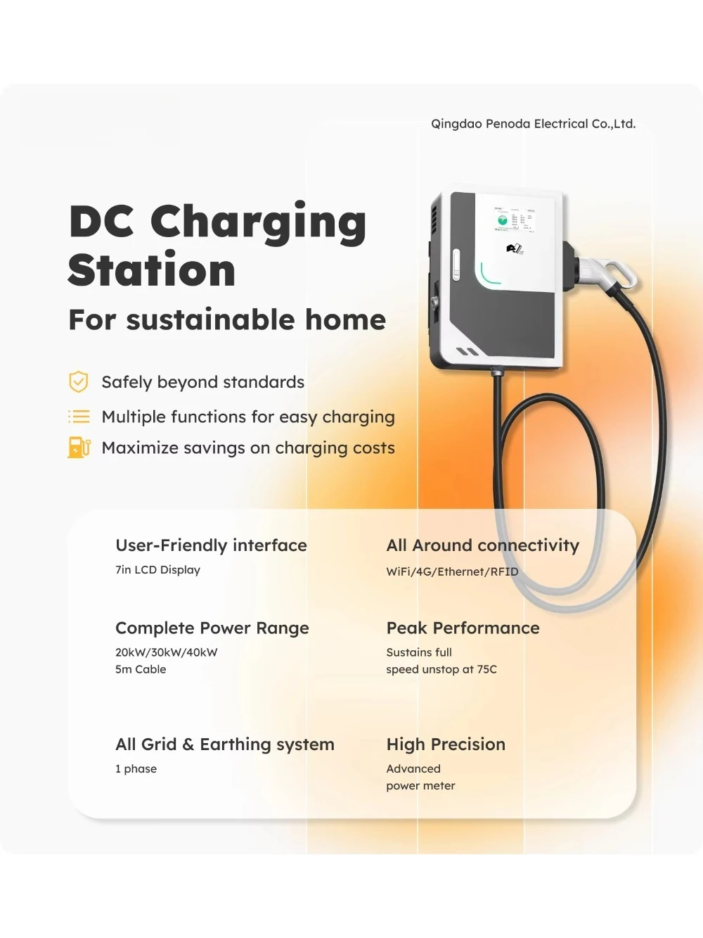 High Performance Evse 30kw 40k - Ev Charging Pile ulasan dan harga
