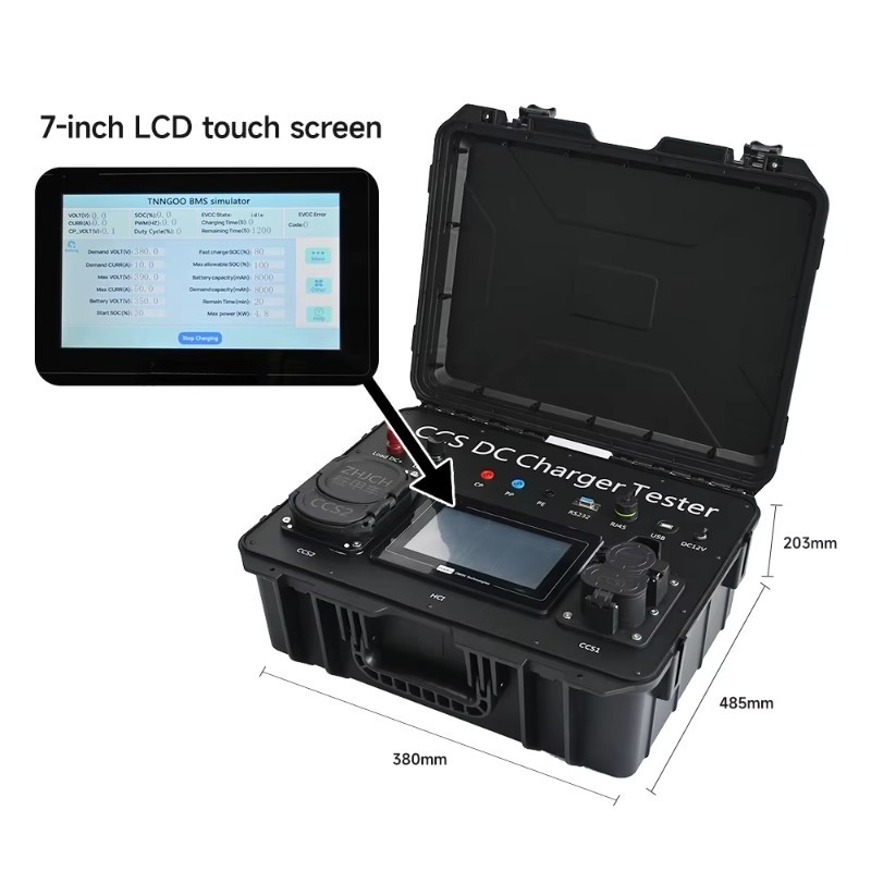 High Precision CCS2 CCS1  DC E - Ev Charging Pile ulasan dan harga