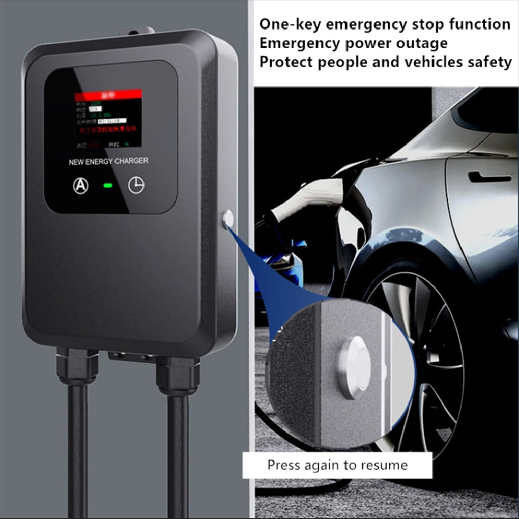 EV Charger 32A-24A-16A-8A 7KW  - Wallbox Ev ulasan dan harga