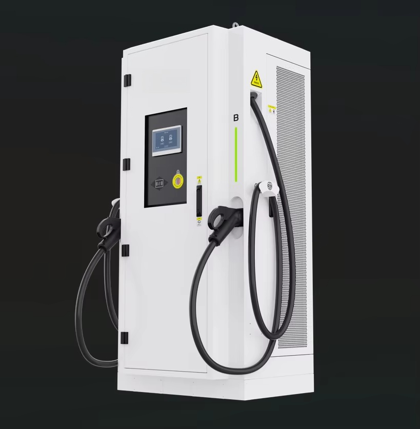 80kW Dual-Gun Standard EV Char - Ev Charging Pile ulasan dan harga
