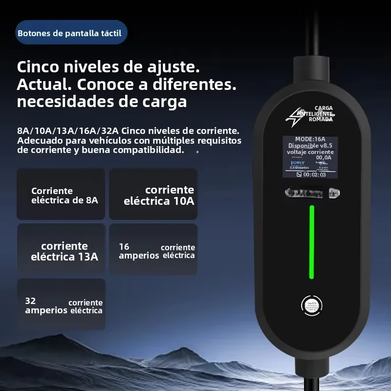 ROMADA 7KW 32A EV Portable Cha - Ev Charger Adapter ulasan dan harga