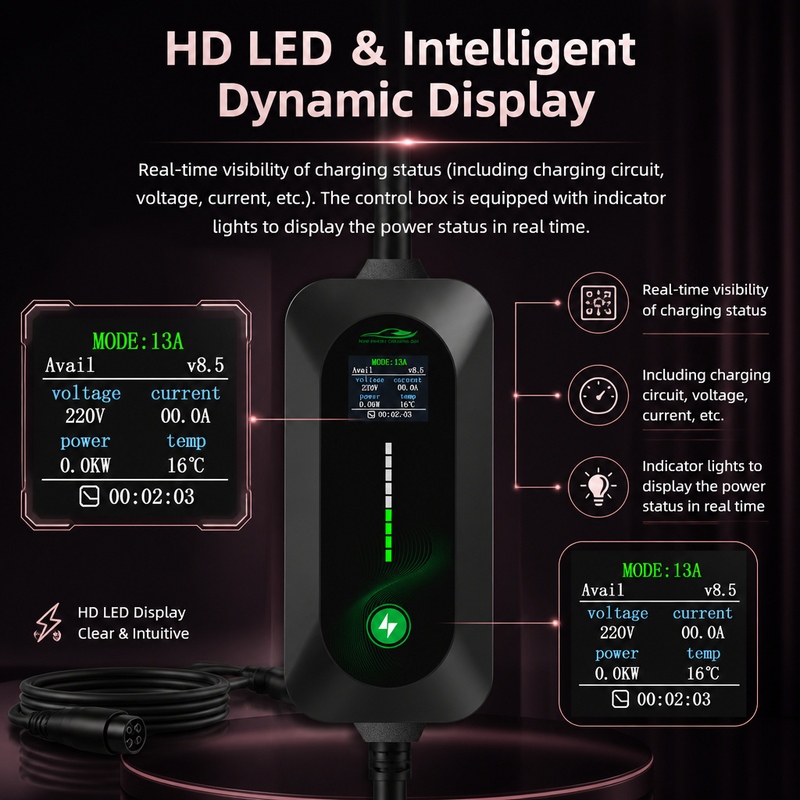 ROMADA 3.5KW Eletric Vehicle C - Portable Ev Charger ulasan dan harga