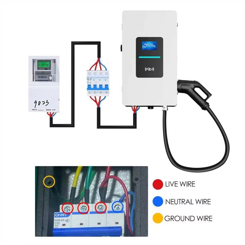 RSCHG 20kw CCS1 IP54  DC Elect - Ev Charger ulasan dan harga