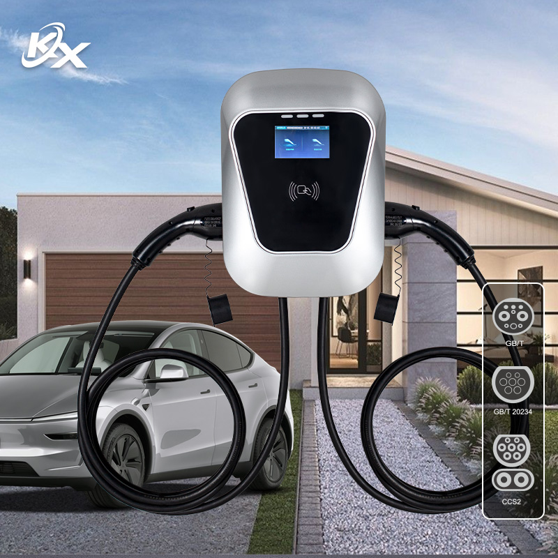 14kW Dual Wall-Mounted EV Char - Home Ev Charger ulasan dan harga