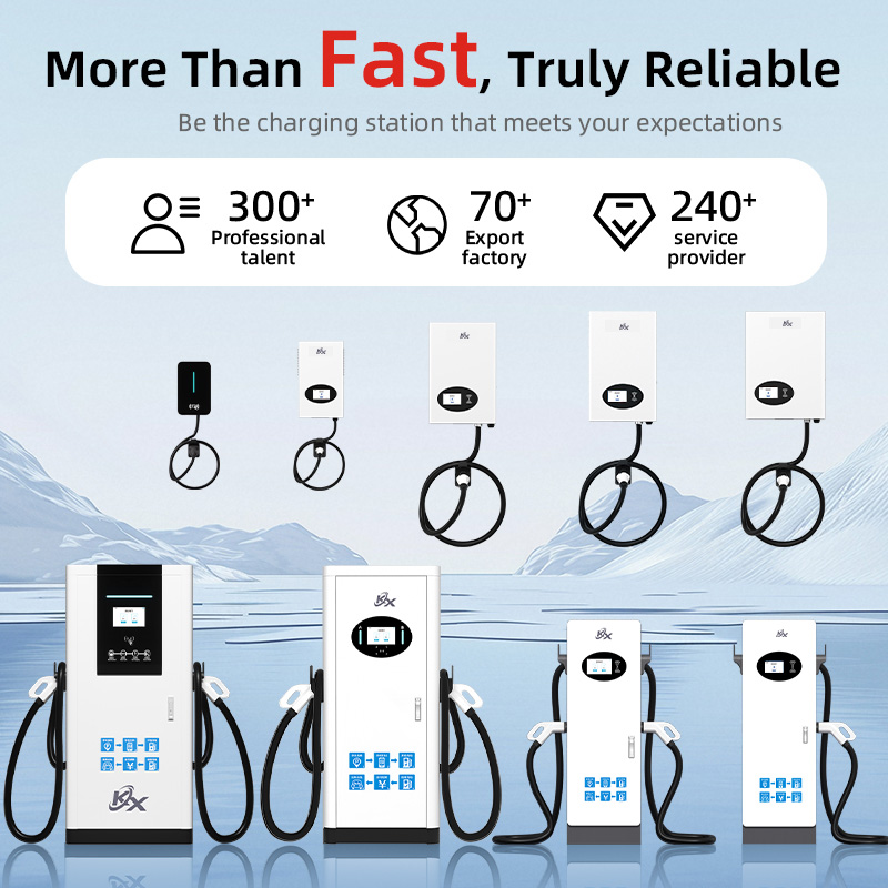 14kW Dual Wall-Mounted EV Char - Home Ev Charger ulasan dan harga